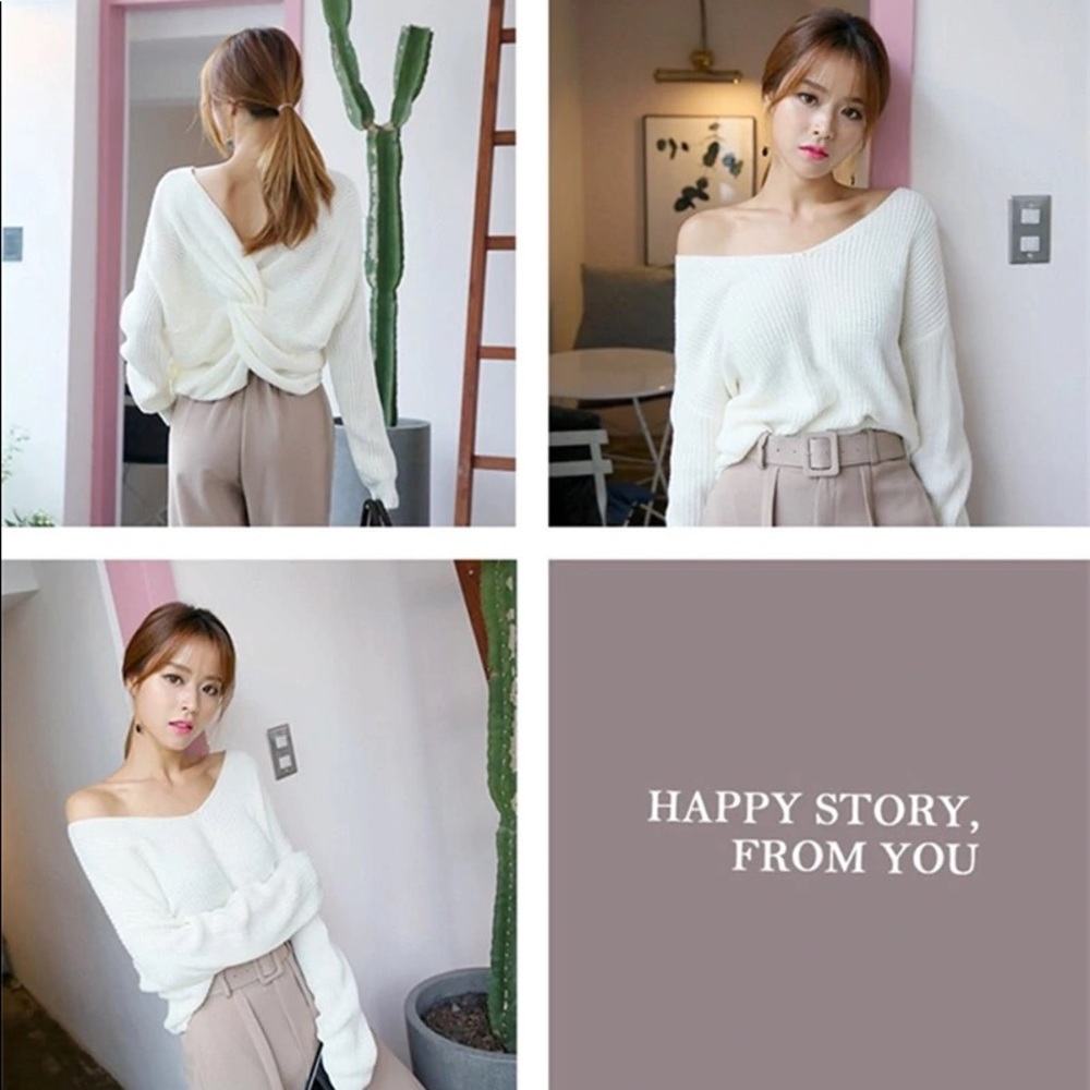 🚨 NEW 🚨 White Sweater
